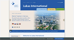 Desktop Screenshot of international.lukas-gesellschaft.de